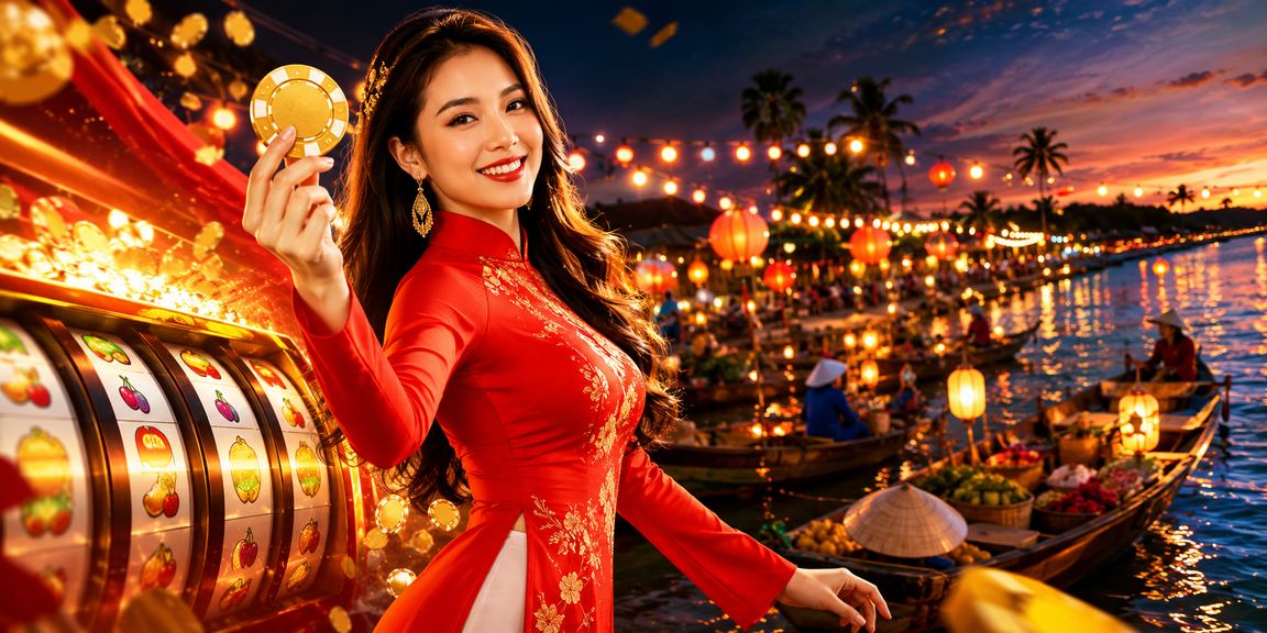 Khách hàng trải nghiệm trò chơi slot với ưu đãi tại Phú Quốc